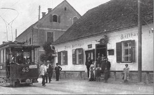 Tramway-Endstation (Sammlung Kubinzky) - 1906