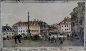 Platz gegen Osten - 1805