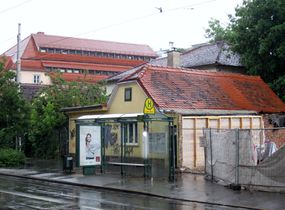 Das Haus ohne Vormauer (Foto Laukhardt 2012)